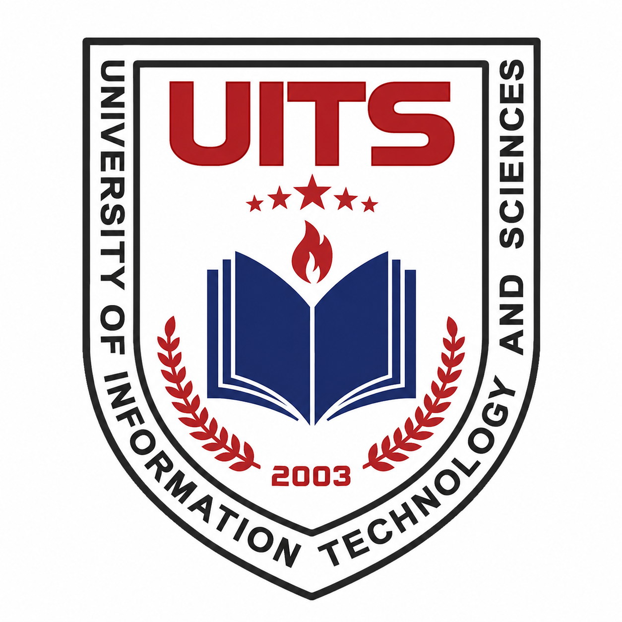 UITS Cyber Security Wing Logo Alternate